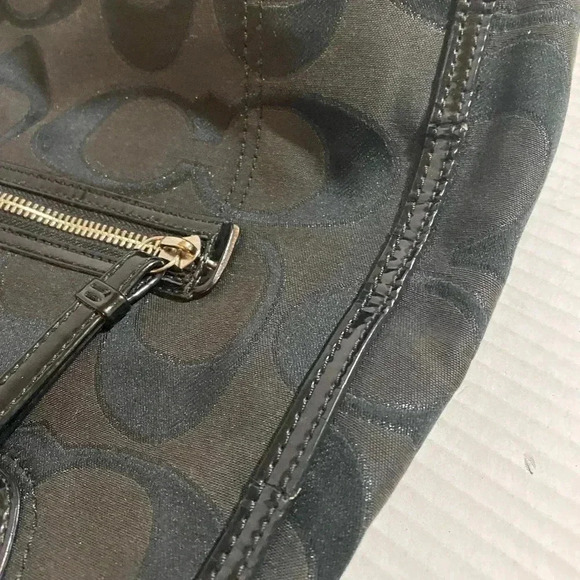 Coach CC signature print canvas shoulder handbag - Picture 11 of 11